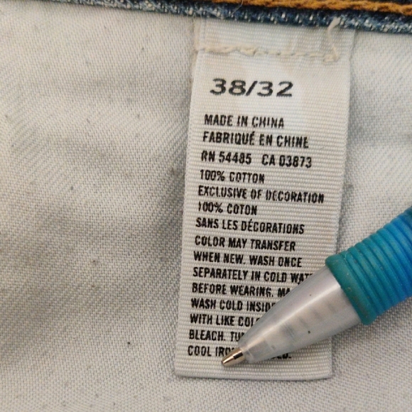 American Eagle Outfitters Men's Straight Blue Jeans - Picture 9 of 12